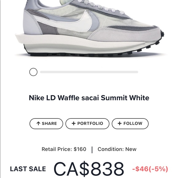 Nike x sacai - LDV Waffle - Picture 5 of 5